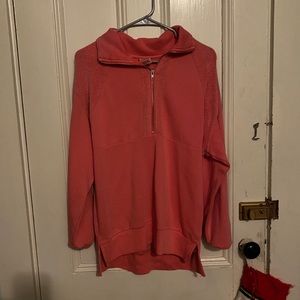 VS PINK Oversized Half Zip Pullover